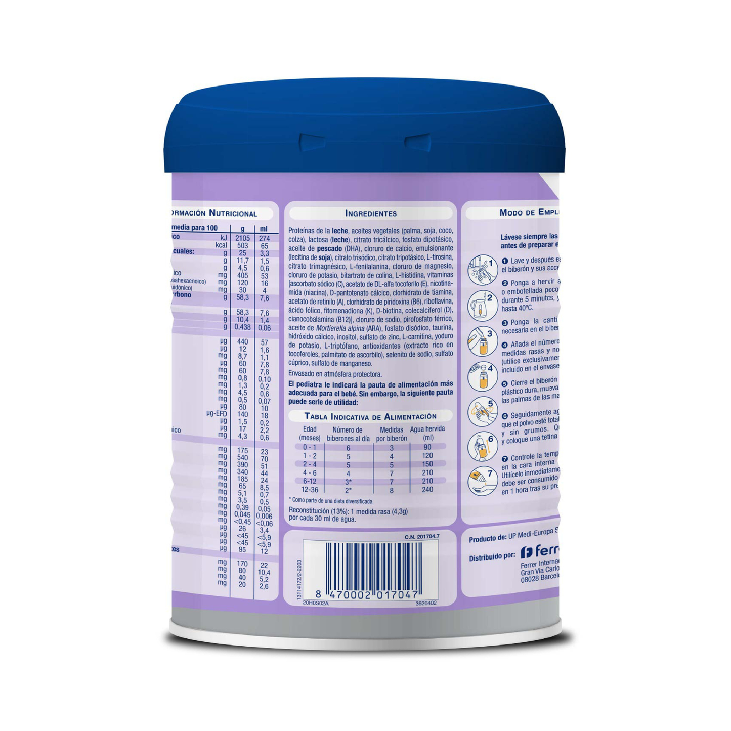 Novalac AE Antiestreñimiento 0-36 Meses, 800g