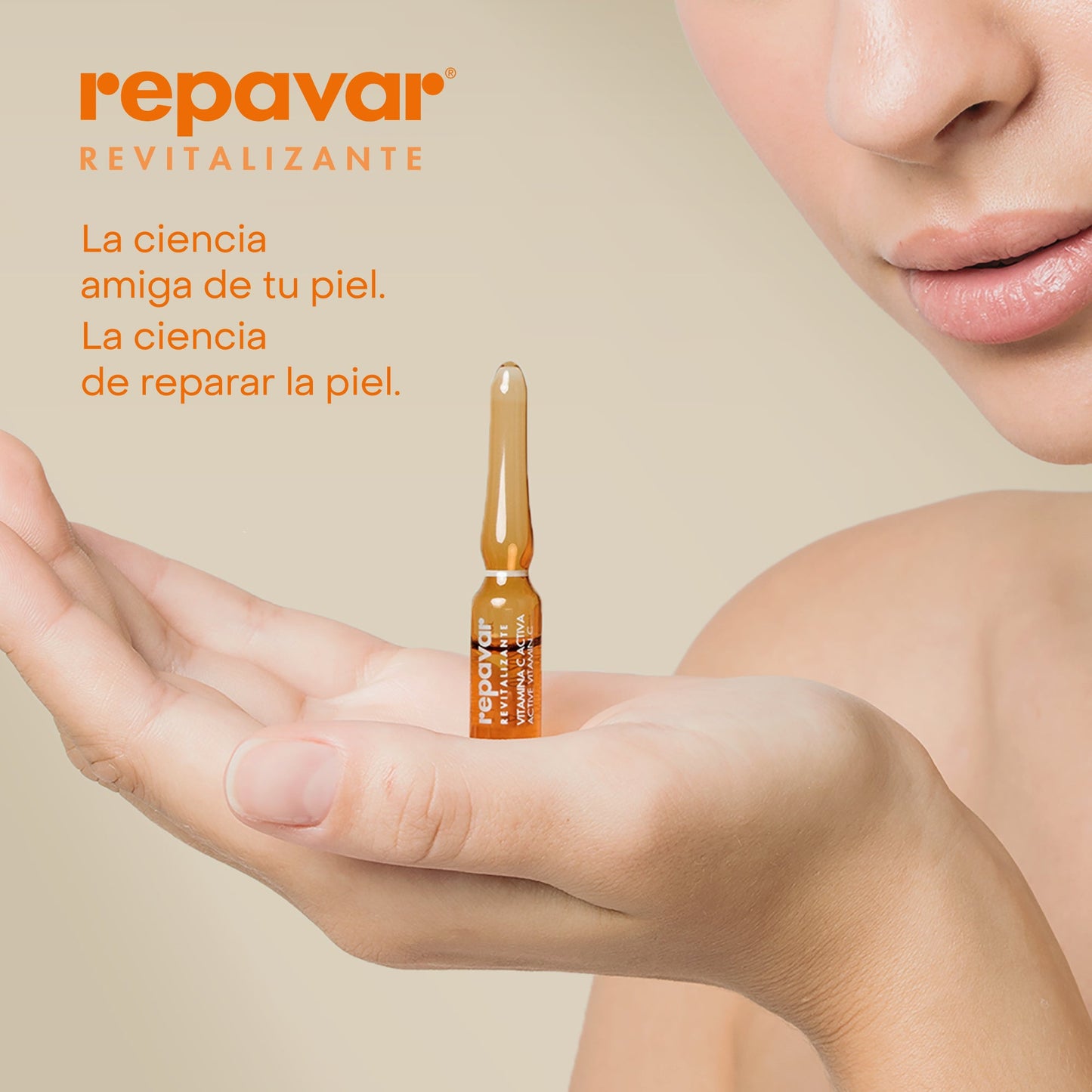 Revitalizante ampollas Vitamina C Activa - Prevención diaria antiedad, de signos de fatiga y aporta luminosidad