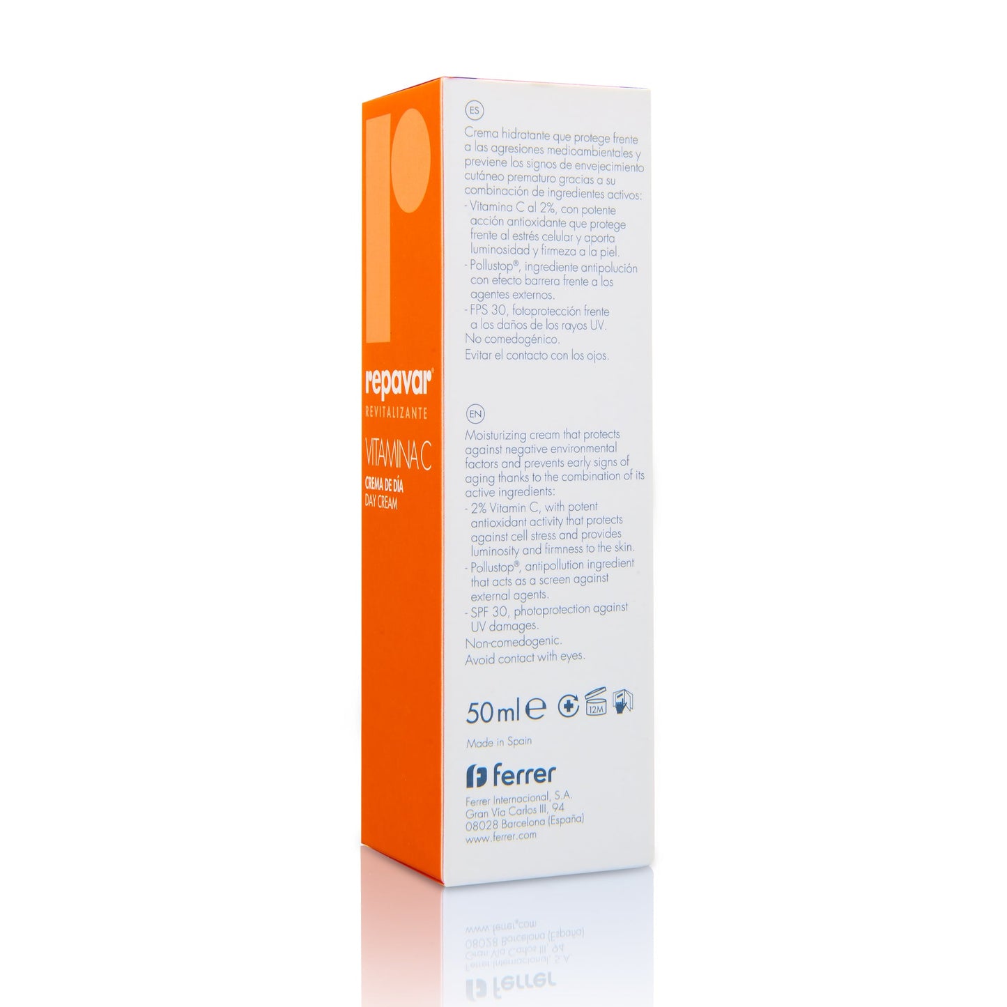 Revitalizante Crema de Día previene signos del envejecimiento por contaminación y daño solar