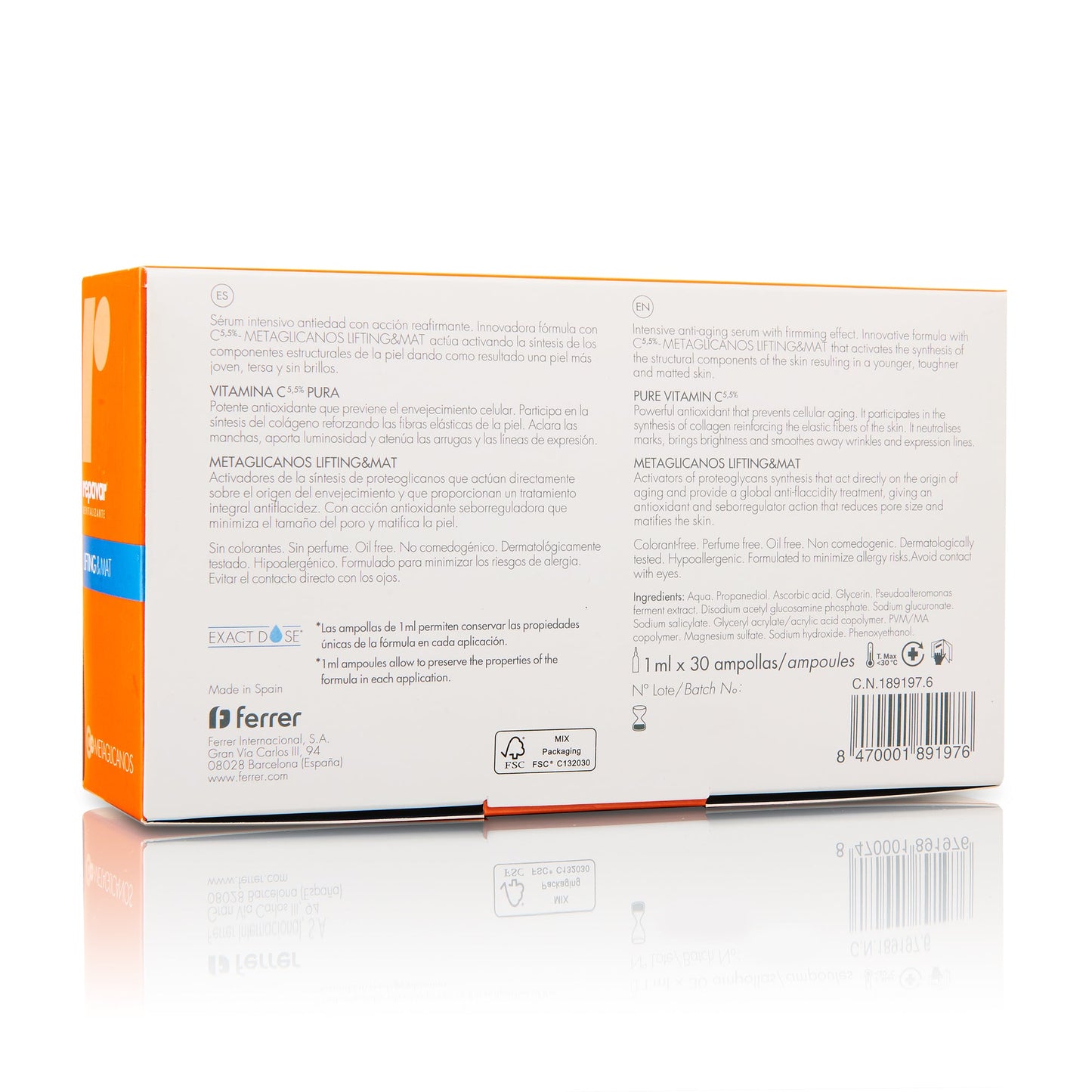 Revitalizante Lifting&Mat tratamiento antiedad y antioxidante para piel mixta/grasa