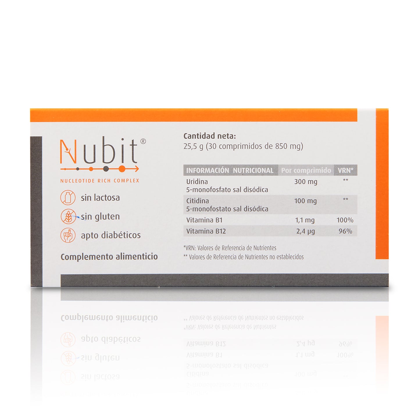 Nubit - Contribuye al normal funcionamiento del sistema nervioso 30 comp.