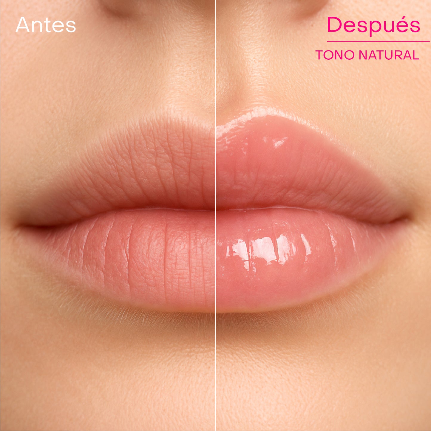 Regeneradora Lip Oil Aceite Labial con Rosa Mosqueta tono natural - Nutre y Regenera, efecto gloss