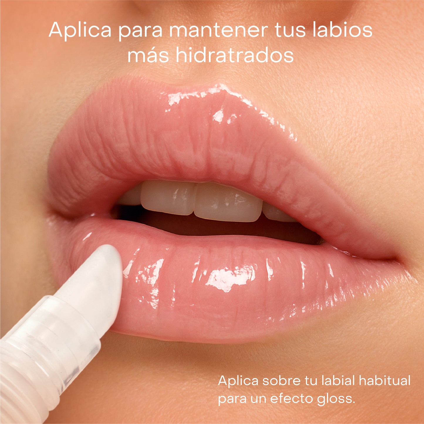 Regeneradora Lip Oil Aceite Labial con Rosa Mosqueta tono natural - Nutre y Regenera, efecto gloss