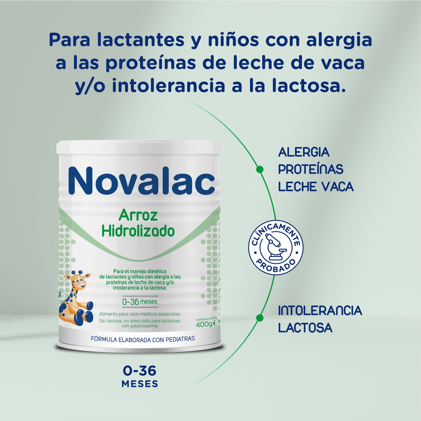 Novalac Arroz Hidrolizado - 400g