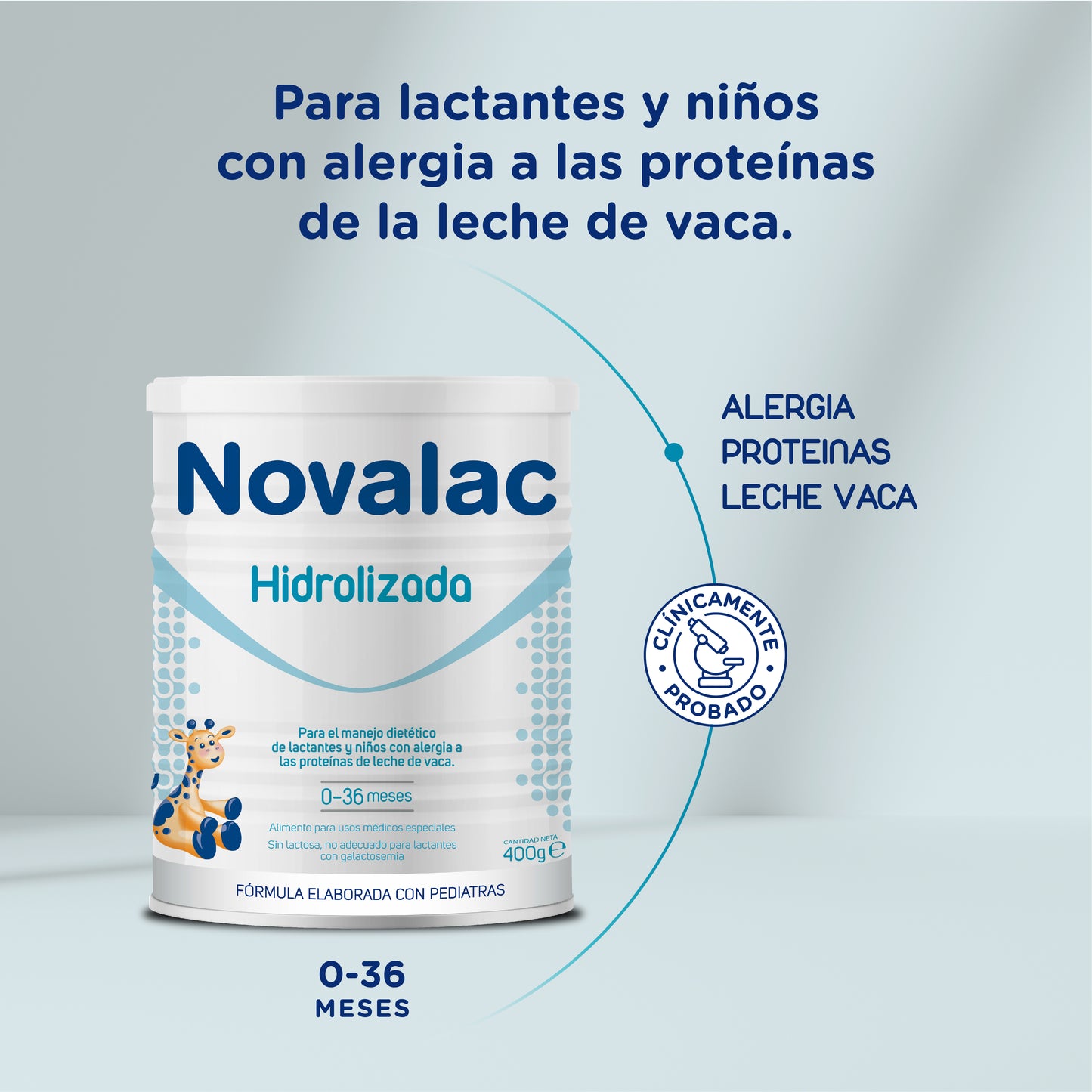Novalac Hidrolizada - 0-36 meses - 400g