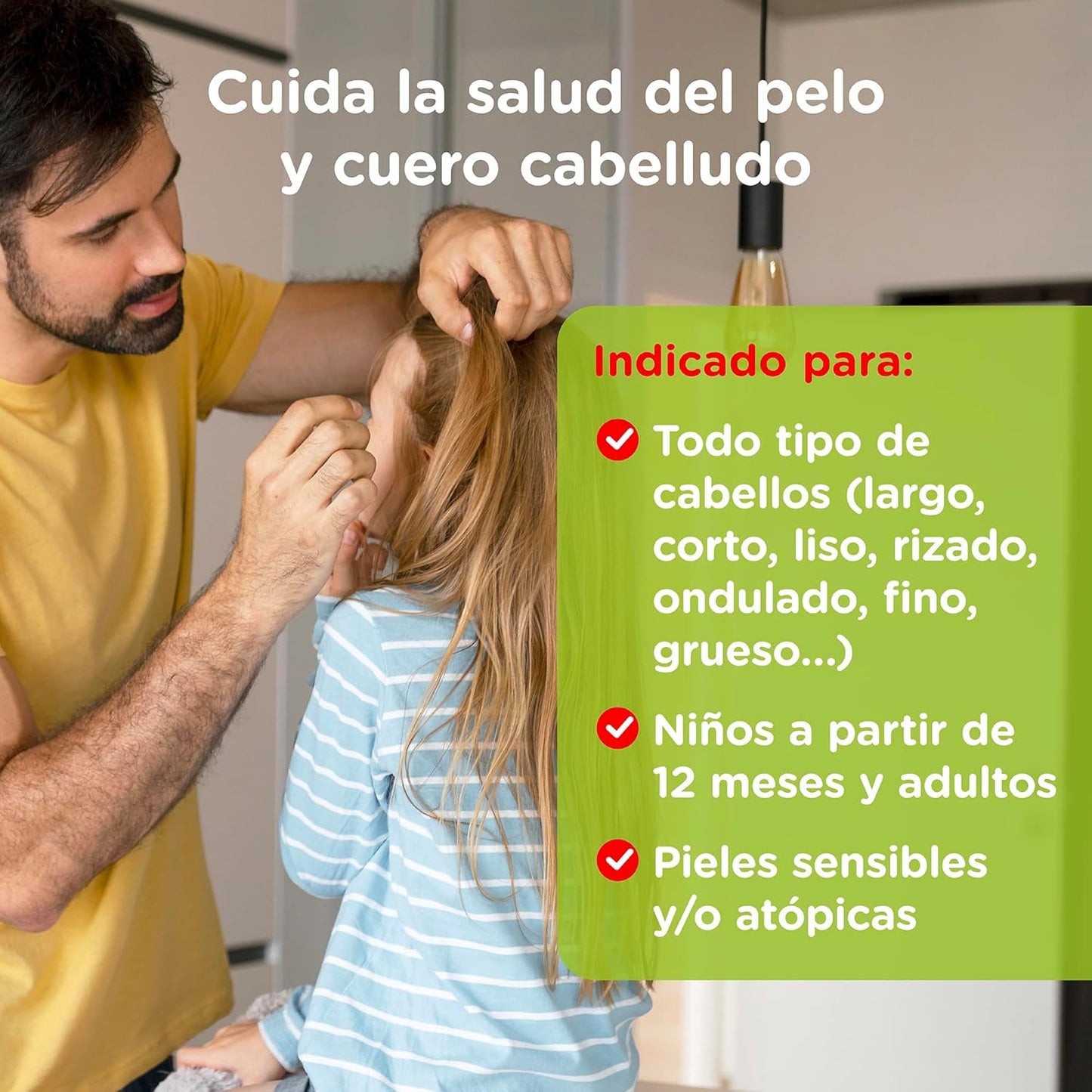 Spray Antipiojos Fórmula Total - Eficaz en 2 Minutos - OTC Antipiojos