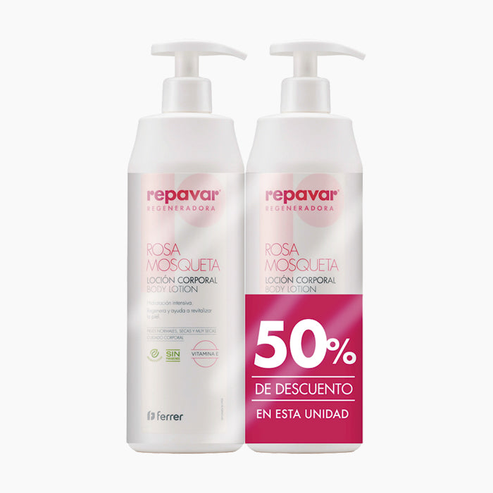 Regeneradora Loción Corporal reparadora 2ª50% - 2x500ml