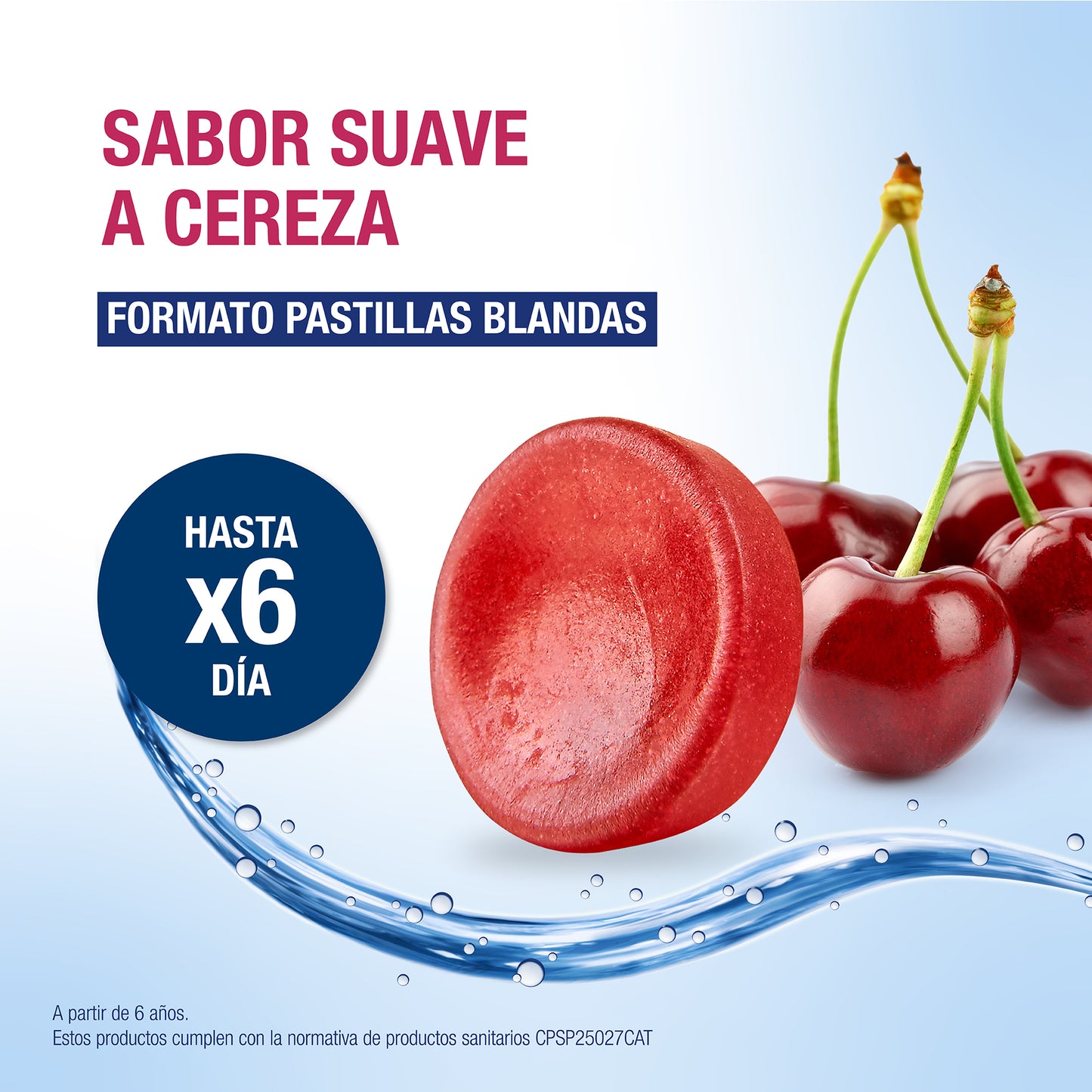 Isla Medic Acute Cereza, Alívia el dolor de garganta, 20 pastillas