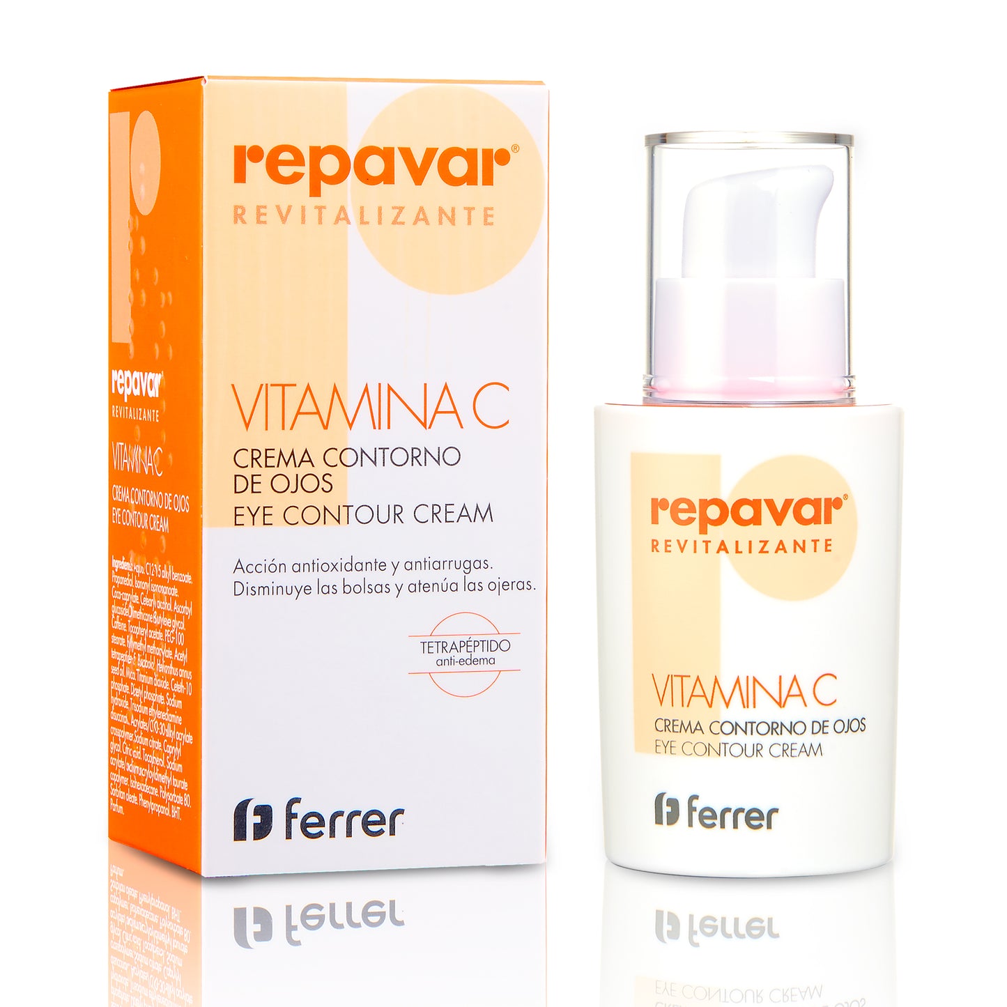 Revitalizante Contorno de Ojos previene y trata signos de fatiga y envejecimiento. Acción antiarrugas