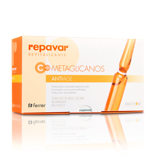 Revitalizante Antiage ampollas tratamiento antiedad y antioxidantes para piel normal-seca