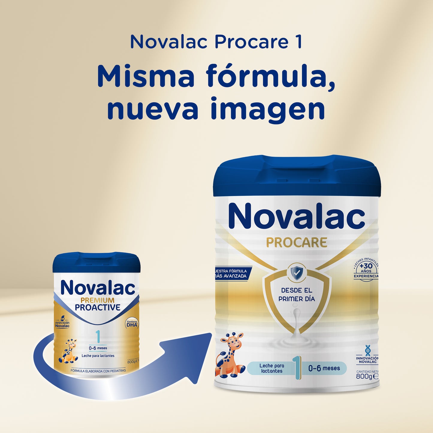 Novalac Procare 1 Leche de Inicio de 0-6 meses - 800g