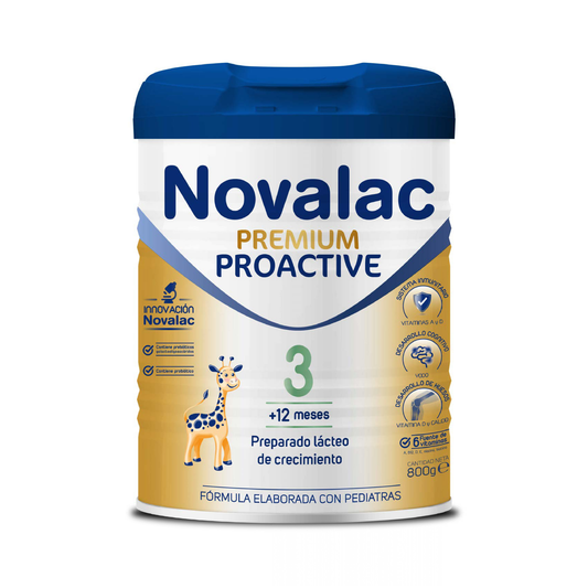Novalac Premium Proactive 3 Leche de Crecimiento 1-3 años - 800g