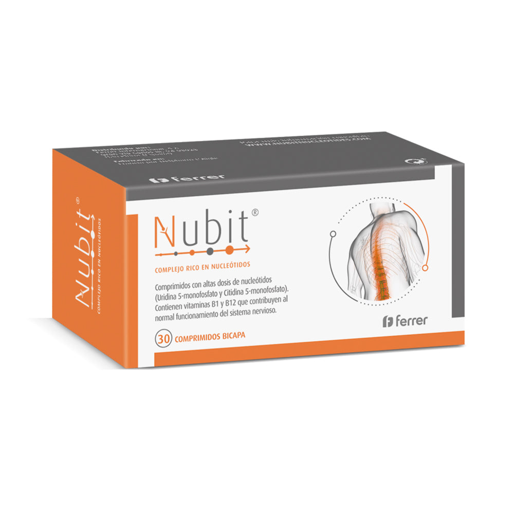 Nubit - Contribuye al normal funcionamiento del sistema nervioso 30 comp.