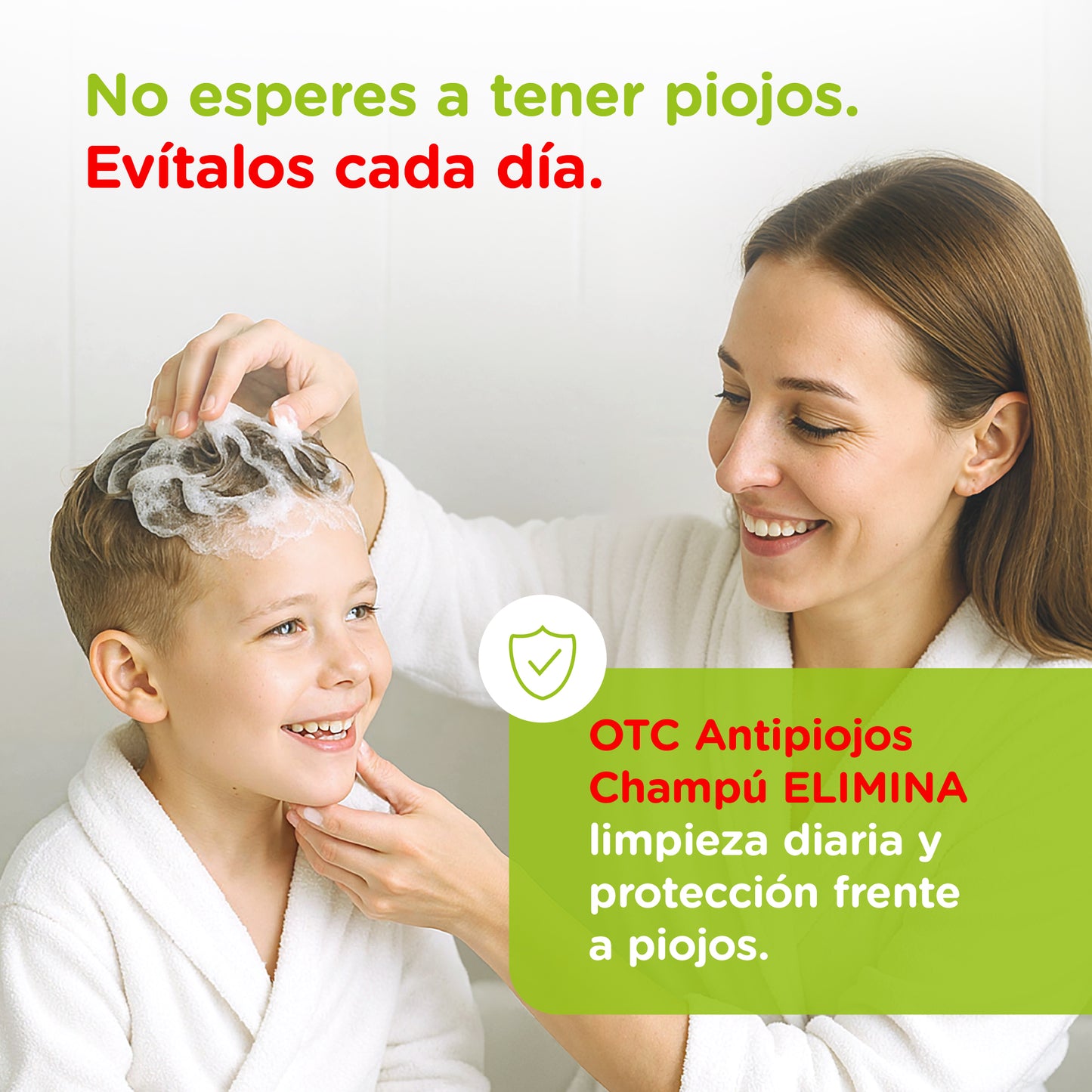 Champú Permetrina 1,5% - OTC Antipiojos  - Eficaz en 15 Minutos - 125ml