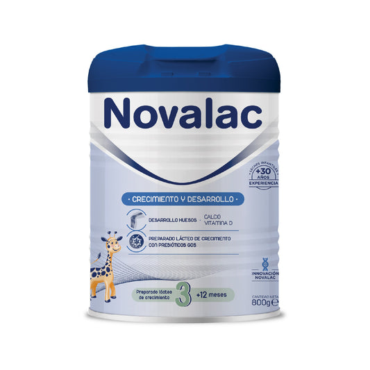 Novalac 3 Leche de Crecimiento 1-3 Años - 800g