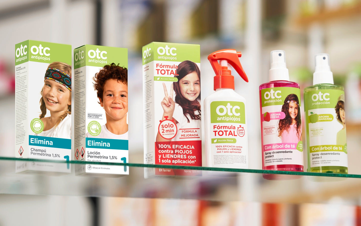 OTC Antipiojos Permet Loción 1,5% - Elimina en 15 minutos - 100 ml