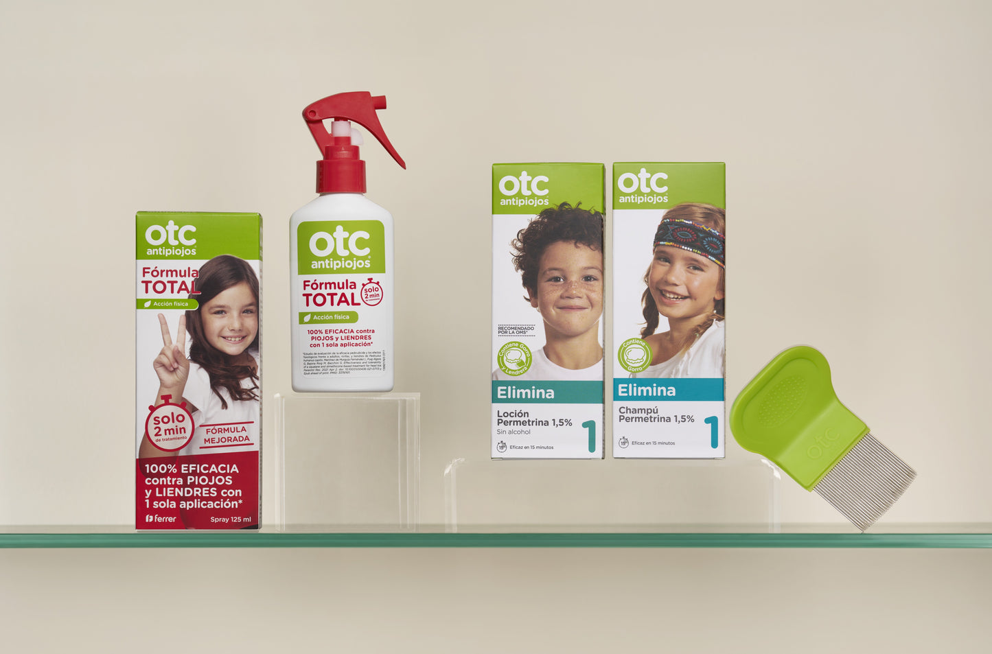 Champú Permetrina 1,5% - OTC Antipiojos  - Eficaz en 15 Minutos - 125ml